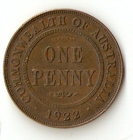 1922-Australian-One-Penny-Value?